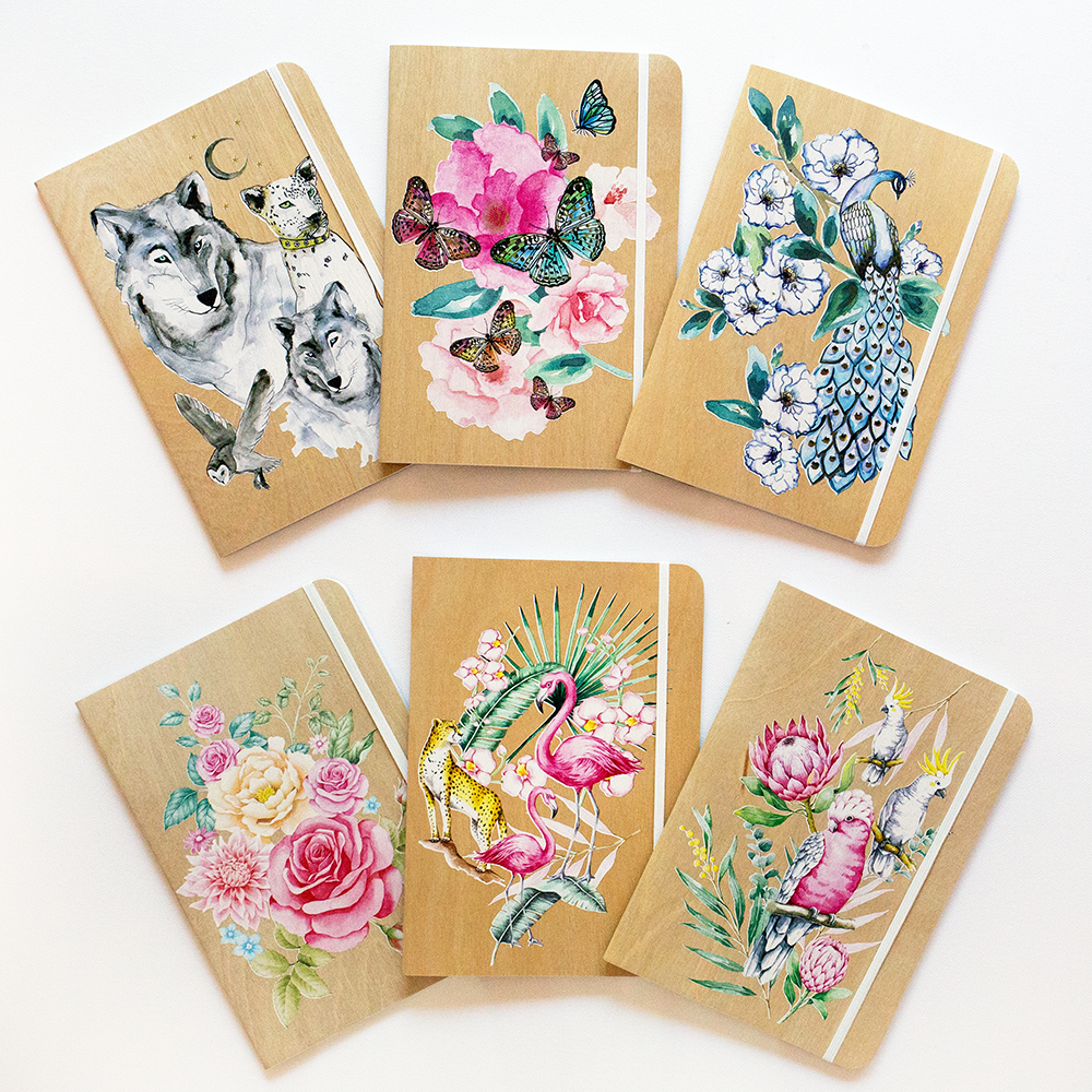 Flamingo Jungle - B6 Notebook