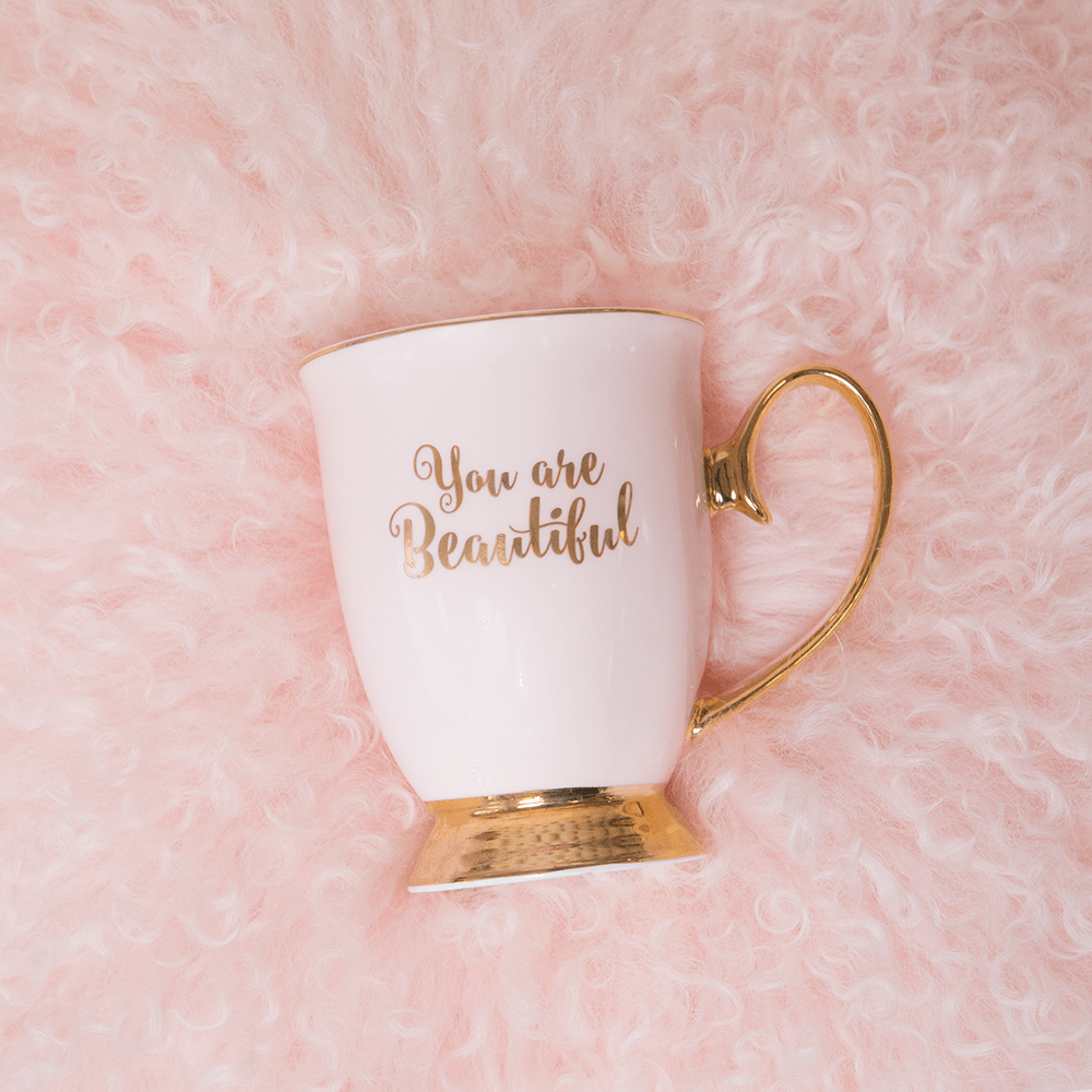 Mug You Are Beautiful Blush - Cristina Re Designs