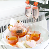 Teapot Rose Glass
