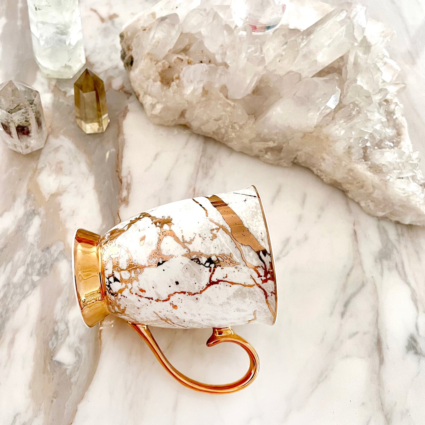 Mug White Celestite