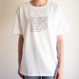 Organic Cotton T-Shirt Oversized Style - Definition of a Woman