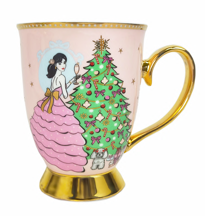 A Sparkling Christmas Mug  - Pink