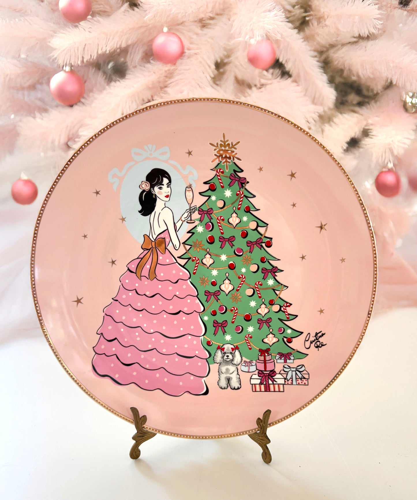 A Sparkling Christmas Platter