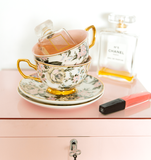 Teacup Belle de Fleur - Cristina Re Designs