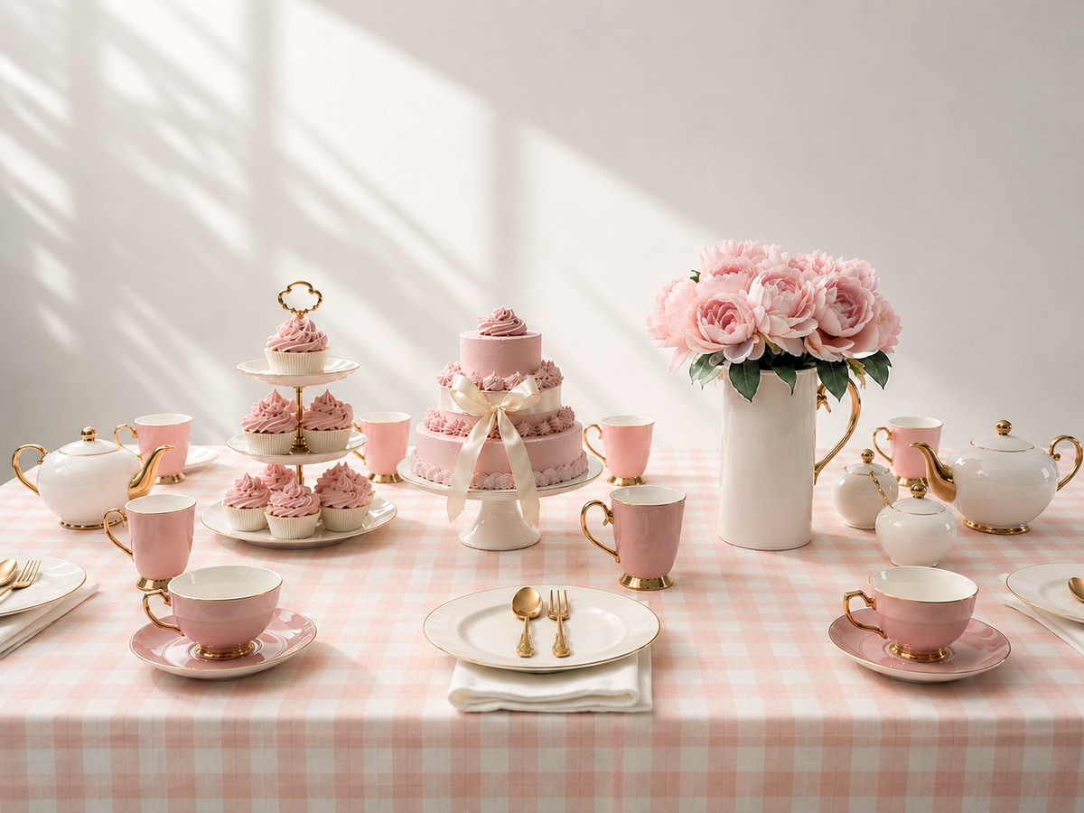 Teacup & Saucer Blush