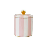 Blush Stripe Candle - Strawberry Champagne - Cristina Re Designs