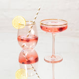 Coupe Rose Crystal - Set of 2 - Cristina Re Designs
