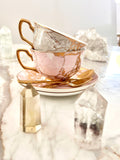 Teacup Rose Quartz - Cristina Re Designs