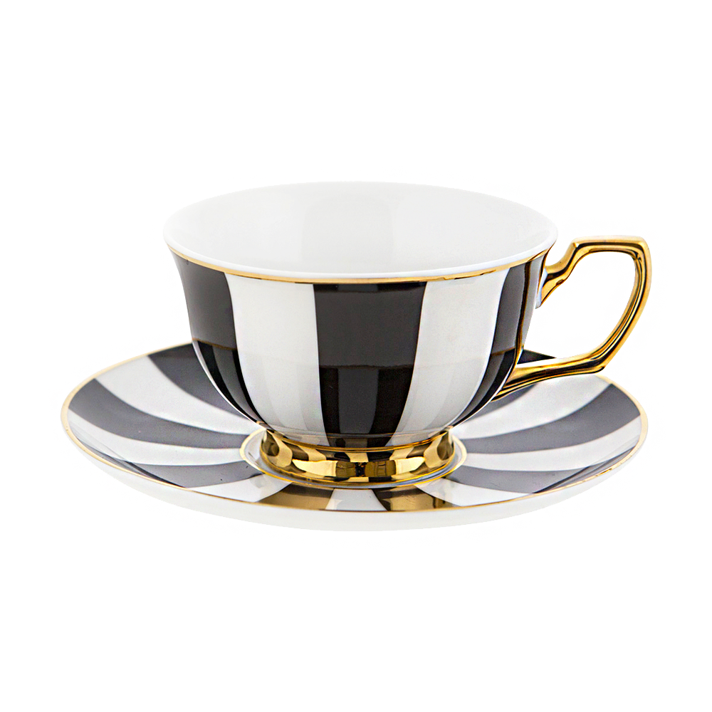 Teacup Ebony Stripes