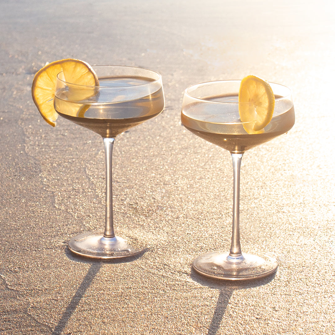 Coupe Estelle Gold - Set of 2