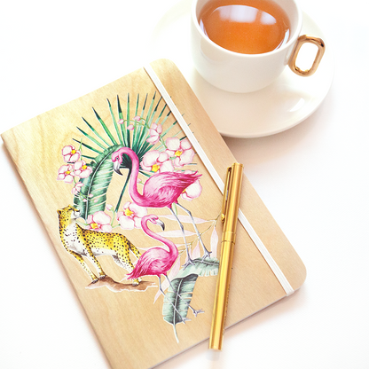 Flamingo Jungle - A5 Journal