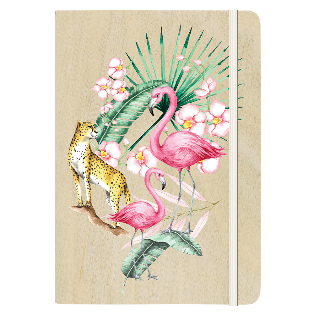 Flamingo Jungle - A5 Journal