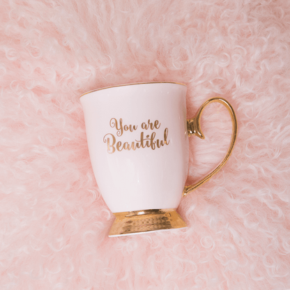 Mug You Are Beautiful Blush - Cristina Re Designs