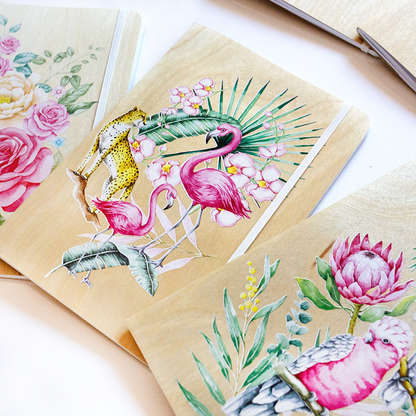 Flamingo Jungle - A5 Journal