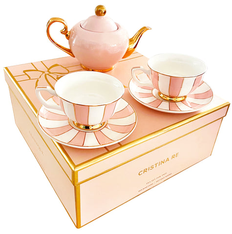 Paris Pinstripe Teaset