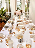 Teacup Ebony Stripes - Cristina Re Designs