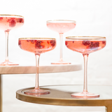 Coupe Rose Crystal - Set of 2 - Cristina Re Designs