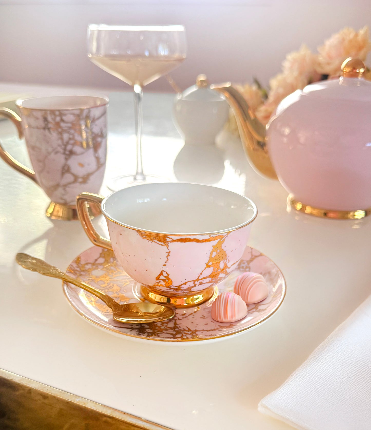 Teacup Rose Quartz