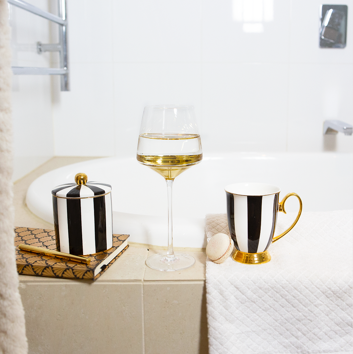 Coupe Estelle Gold - Set of 2