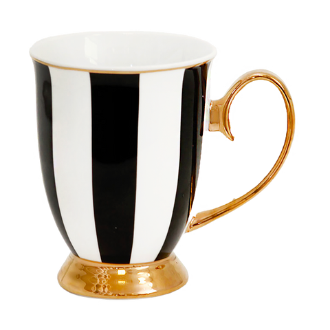 Mug Ebony Stripes - Cristina Re Designs
