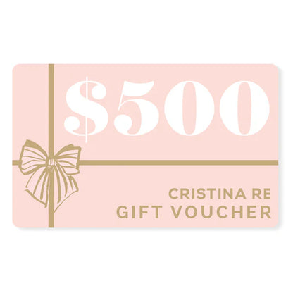 Cristina Re Gift Voucher