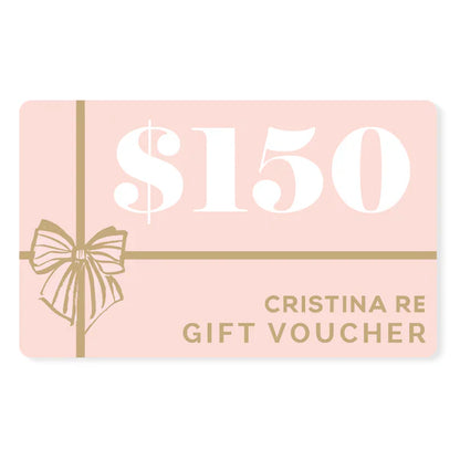 Cristina Re Gift Voucher