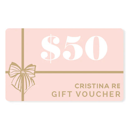 Cristina Re Gift Voucher
