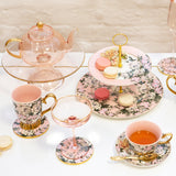 Teacup Belle de Fleur - Cristina Re Designs