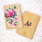Butterfly Garden - B6 Notebook - Cristina Re Designs