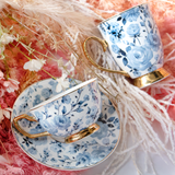 Teacup & Saucer Charlotte Blue