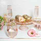 Cake Stand Rose Glass - Cristina Re Design