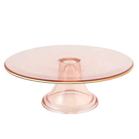 Cake Stand Rose Glass - Cristina Re Design