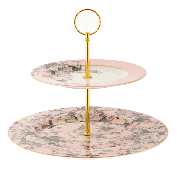 2 Tier Cake Stand Belle De Fleur - Cristina Re Design