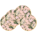 Belle De Fleur Set of 4 Drink Coasters - Cristina Re Design