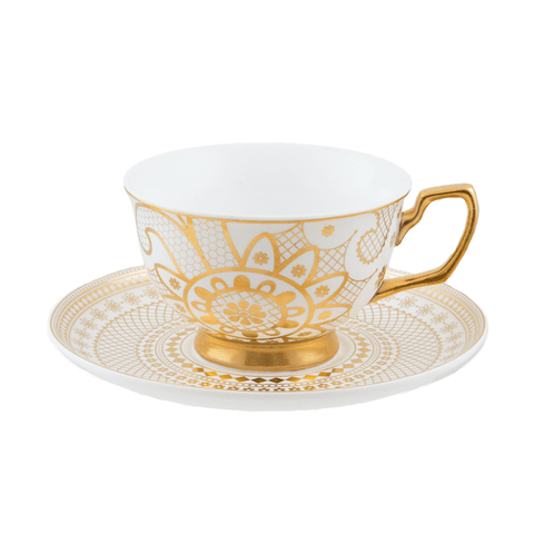 Teacup Georgia Lace Pearl - Cristina Re Designs