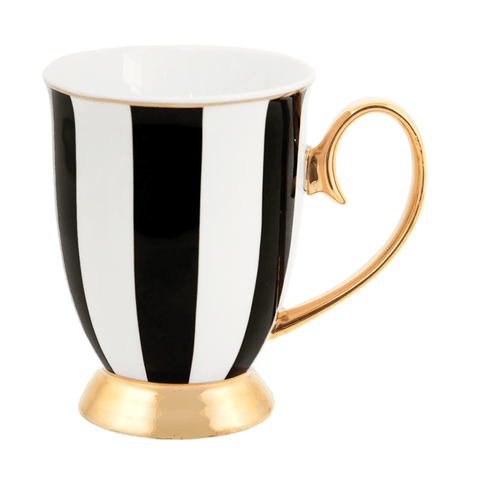 Mug Ebony Stripes - Cristina Re Designs