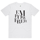 Organic Cotton T-Shirt Oversized Style - Empowered