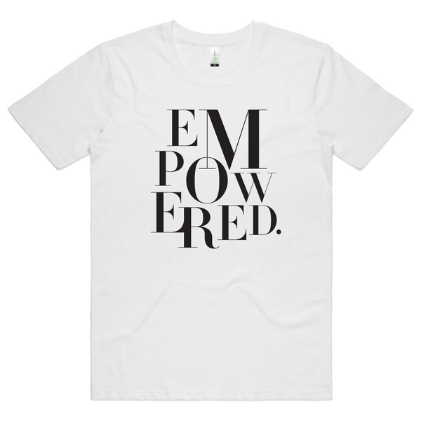 Organic Cotton T-Shirt Oversized Style - Empowered