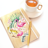 Flamingo Jungle - A5 Journal