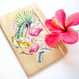 Flamingo Jungle - B6 Notebook