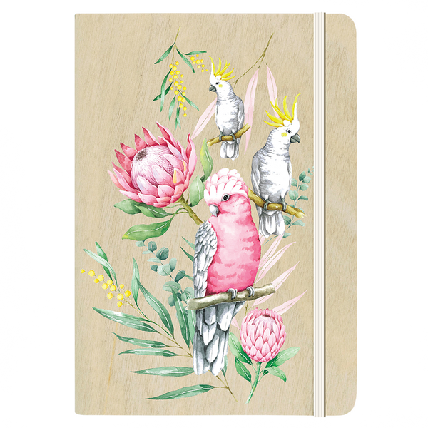 Parrots & Proteas - A5 Journal - Cristina Re Designs
