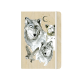 White Wolf - B6 Notebook - Cristina Re Designs