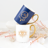 Dreamcatcher - Mug - Navy & Gold - Cristina Re Design