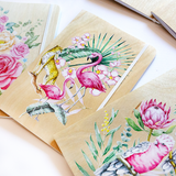 Flamingo Jungle - B6 Notebook - Cristina Re Designs