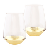 Tumbler Estelle Gold Set of 2 - Cristina Re Design