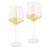 Wine Glass Estelle Gold Set of 2 - Cristina Re Design