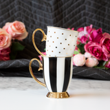 Polka Gold Ivory Mug - Cristina Re Designs