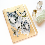 White Wolf - A5 Journal - Cristina Re Designs
