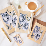 White Wolf - A5 Journal - Cristina Re Designs