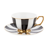 Teacup Ebony Stripes - Cristina Re Designs